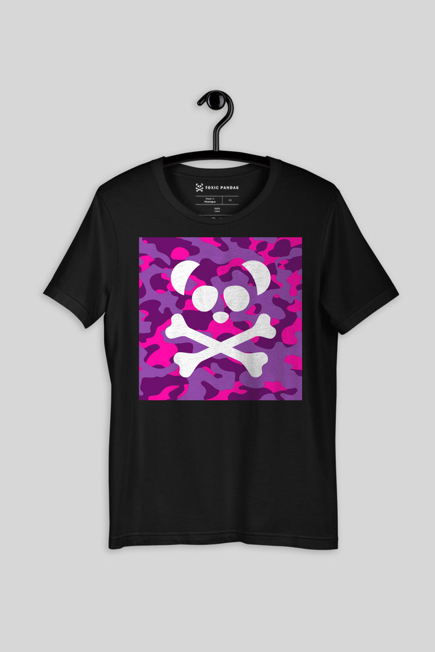 Men's Toxic Pandas Camo Short Sleeve T-Shirt