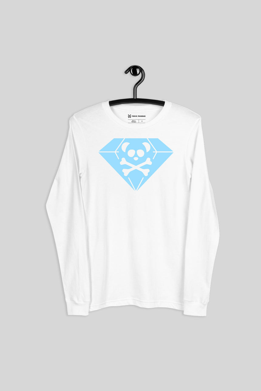 Unisex Diamond Long Sleeve T-Shirt