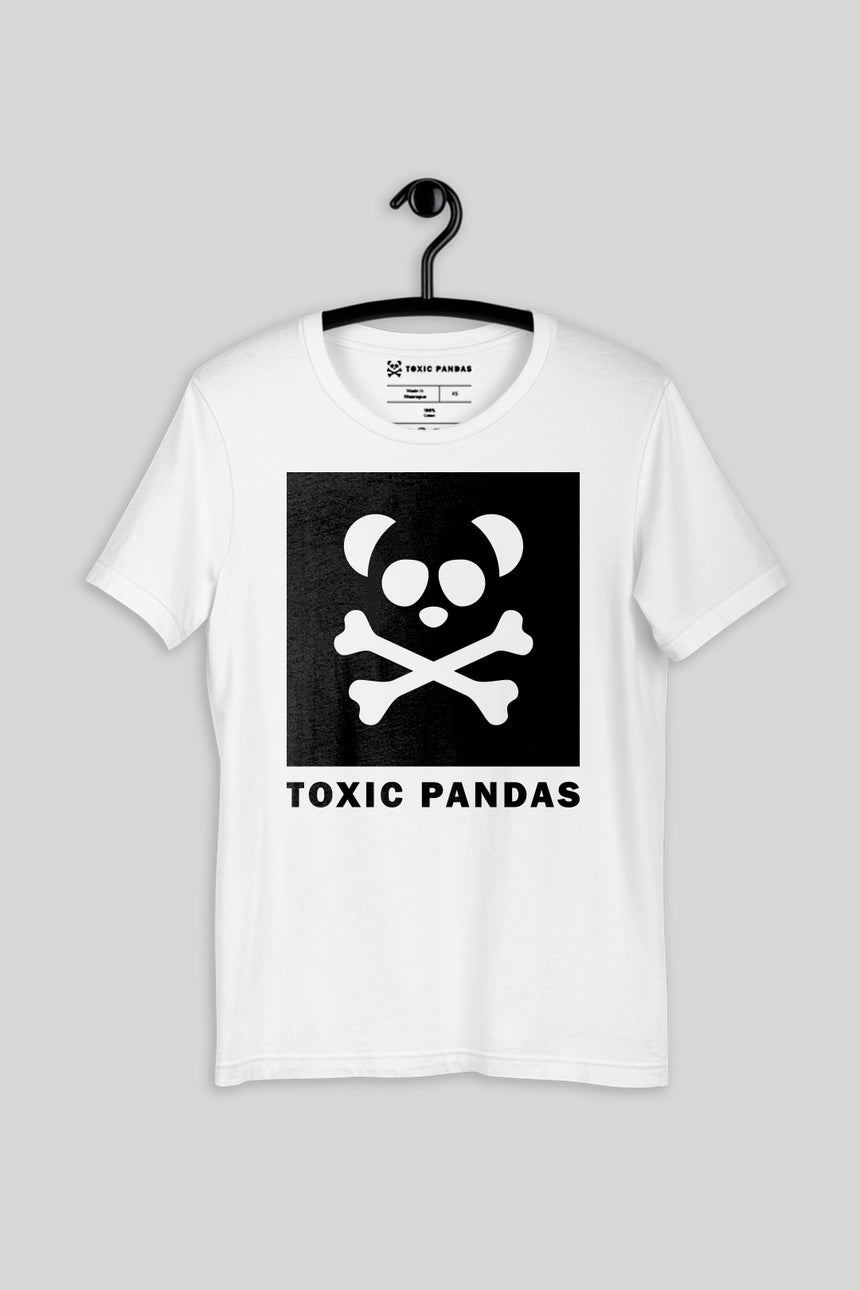 Men's Toxic Pandas Box Logo Short Sleeve T-Shirt