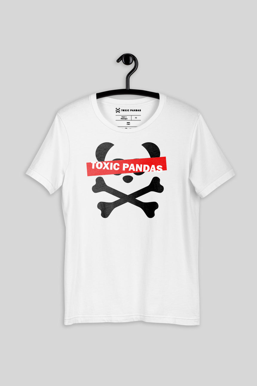 Men's Toxic Pandas Censored Short Sleeve T-Shirt