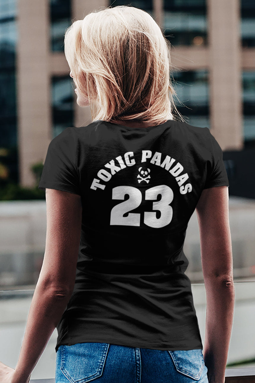 Women's Toxic Pandas Jersey Short Sleeve T-Shirt - Toxic Pandas