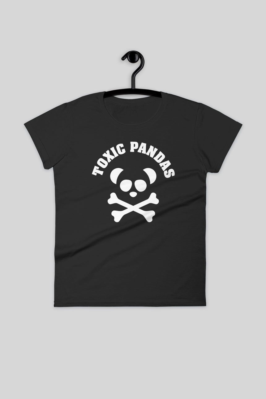 Women's Toxic Pandas Attitude Short Sleeve T-Shirt - Toxic Pandas
