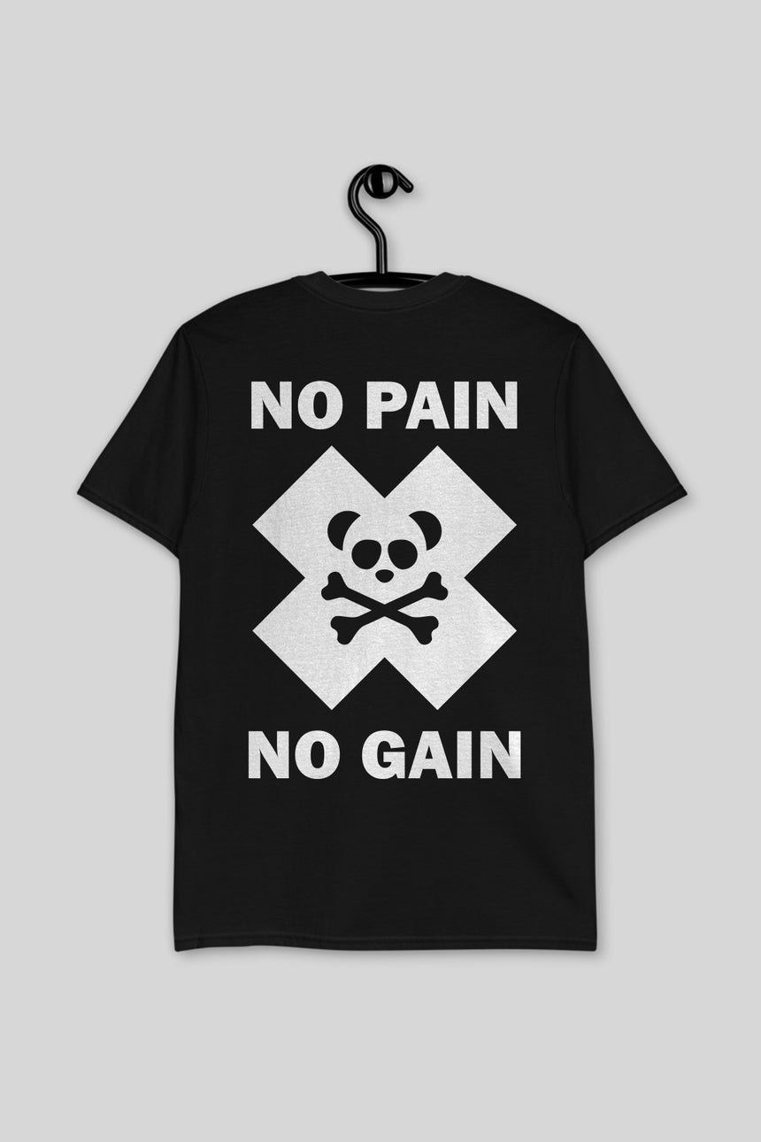 No Pain No Gain Panda-Dry T-Shirt - White