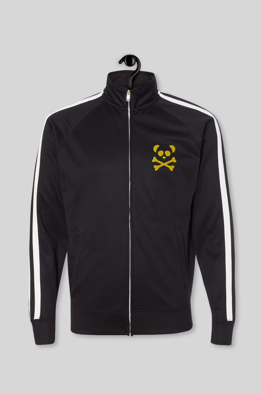 Black Pace Track Jacket - Yellow