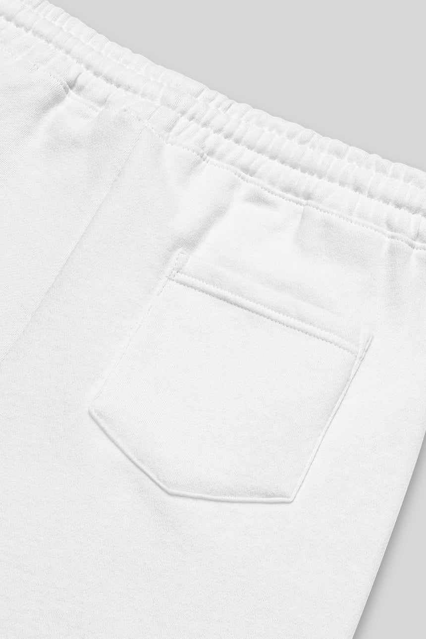 Men's Just Fleece Shorts - White